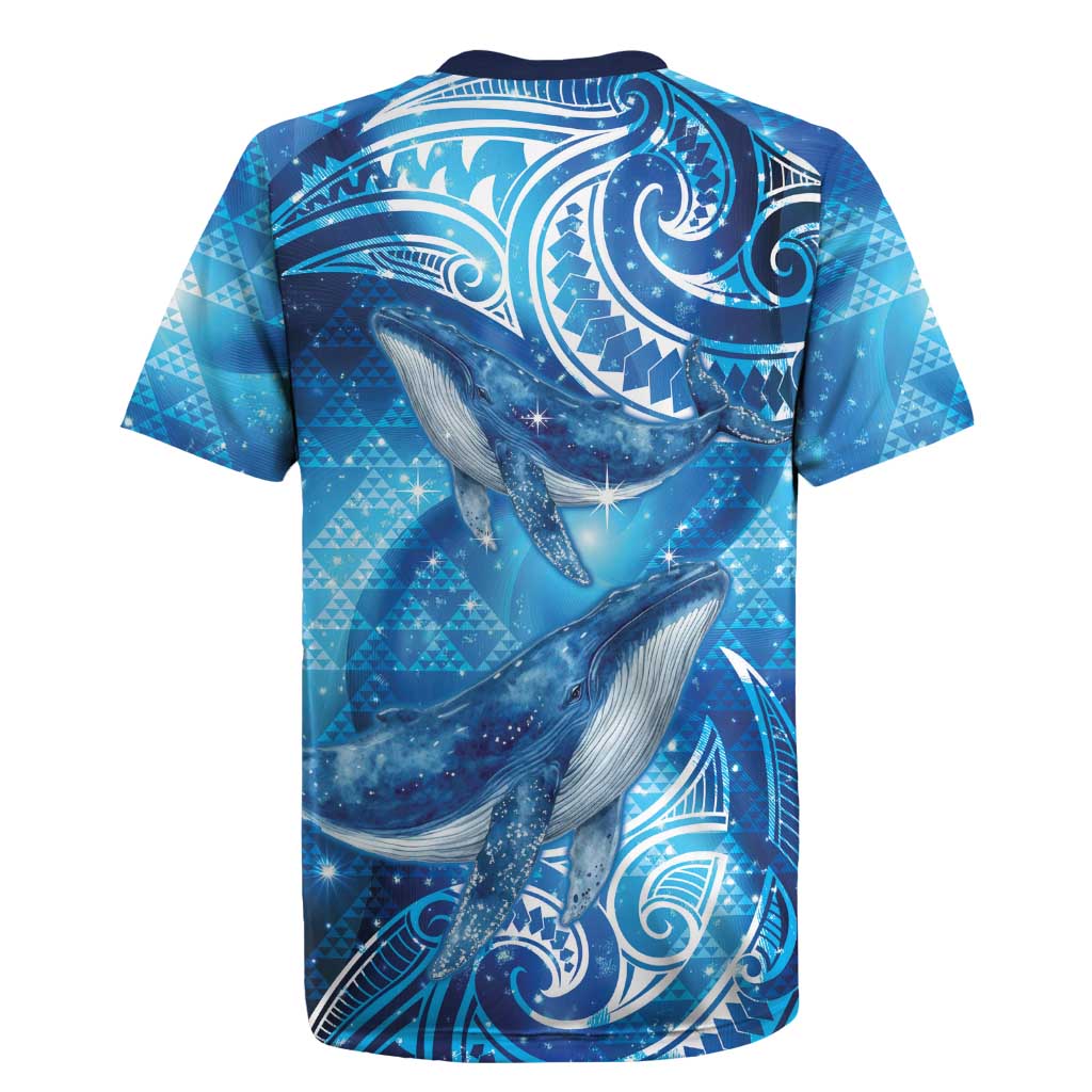 New Zealand Humpback Whale Matariki Rugby Jersey Maori New Year Taniko Niho Taniwha