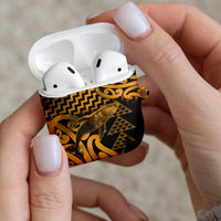 Humpback Whale Matariki New Zealand AirPods Case NZ Maori Paikea Poutama Luxury Gold