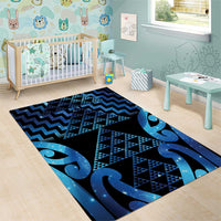 Taniko Motifs Matariki New Zealand Area Rug NZ Niho Taniwha Poutama LT14 - Polynesian Pride