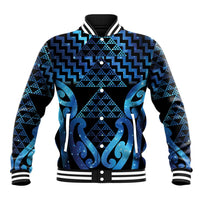 Taniko Motifs Matariki New Zealand Baseball Jacket NZ Niho Taniwha Poutama