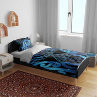 Taniko Motifs Matariki New Zealand Bedding Set NZ Niho Taniwha Poutama