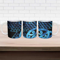 Taniko Motifs Matariki New Zealand Ceramic Mug NZ Niho Taniwha Poutama LT14 - Polynesian Pride