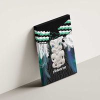 Aotearoa Korowai Motif Canvas Wall Art Hei Tiki Poutama Maori Pattern