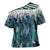 Aotearoa Korowai Motif Cross Shoulder Shirt Hei Tiki Poutama Maori Pattern - Polynesian Pride