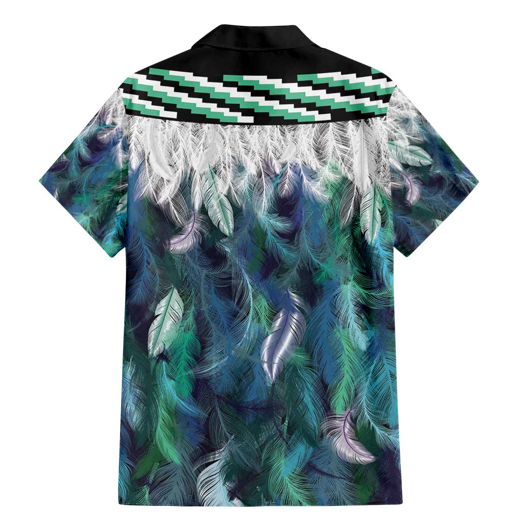 Aotearoa Korowai Motif Family Matching Mermaid Dress and Hawaiian Shirt Hei Tiki Poutama Maori Pattern LT14 - Polynesian Pride