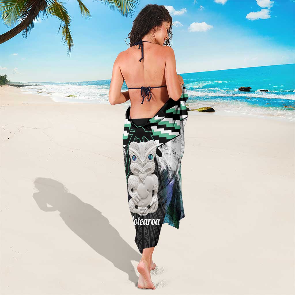 Aotearoa Korowai Motif Sarong Hei Tiki Poutama Maori Pattern