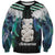 Aotearoa Korowai Motif Sweatshirt Hei Tiki Poutama Maori Pattern