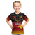 Personalised Papua New Guinea Rugby Kid T Shirt PNG Hunters Polynesian Black LT14 Black - Polynesian Pride