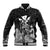 Polynesian Pride King Kamehameha Day Hawaii Baseball Jacket Polynesia Tribal Kanaka And Hibiscus Black LT14 Unisex Black - Polynesian Pride