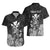 Personalised King Kamehameha Day Hawaii Hawaiian Shirt Polynesia Tribal Kanaka And Hibiscus Black LT14 - Polynesian Pride