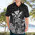 Personalised King Kamehameha Day Hawaii Hawaiian Shirt Polynesia Tribal Kanaka And Hibiscus Black LT14 - Polynesian Pride