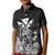 Personalised King Kamehameha Day Hawaii Kid Polo Shirt Polynesia Tribal Kanaka And Hibiscus Black LT14 Kid Black - Polynesian Pride