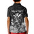 Personalised King Kamehameha Day Hawaii Kid Polo Shirt Polynesia Tribal Kanaka And Hibiscus Black LT14 - Polynesian Pride