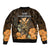 Polynesian Pride King Kamehameha Day Hawaii Bomber Jacket Polynesia Tribal Kanaka And Hibiscus Gold LT14 - Polynesian Pride