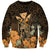 Personalised King Kamehameha Day Hawaii Sweatshirt Polynesia Tribal Kanaka And Hibiscus Gold LT14 Unisex Gold - Polynesian Pride