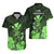 Polynesian Pride King Kamehameha Day Hawaii Hawaiian Shirt Polynesia Tribal Kanaka And Hibiscus Green LT14 - Polynesian Pride