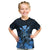 Polynesian Pride King Kamehameha Day Hawaii Kid T Shirt Polynesia Tribal Kanaka And Hibiscus Blue LT14 Blue - Polynesian Pride