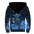 Personalised King Kamehameha Day Hawaii Sherpa Hoodie Polynesia Tribal Kanaka And Hibiscus Blue LT14 - Polynesian Pride