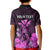 Personalised King Kamehameha Day Hawaii Kid Polo Shirt Polynesia Tribal Kanaka And Hibiscus Pink LT14 - Polynesian Pride