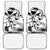 Japan And Hawaii Car Mats Sakura Koi Fish Hawaiian Lei Kanaka - Polynesian Pride
