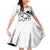 Japan And Hawaii Family Matching Off Shoulder Short Dress and Hawaiian Shirt Sakura Koi Fish Hawaiian Lei Kanaka - Polynesian Pride