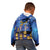 Japan Obon Festival Kid Hoodie Sakura Lanterns With Bon Dance - Polynesian Pride
