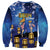 Japan Obon Festival Sweatshirt Sakura Lanterns With Bon Dance - Polynesian Pride