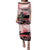 Personalised Japan Samurai Warrior Family Matching Puletasi and Hawaiian Shirt Japanese Cherry Blossom Polynesian Pattern - Polynesian Pride