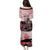 Personalised Japan Samurai Warrior Family Matching Puletasi and Hawaiian Shirt Japanese Cherry Blossom Polynesian Pattern - Polynesian Pride