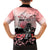 Personalised Japan Samurai Warrior Kid Hawaiian Shirt Japanese Cherry Blossom Polynesian Pattern - Polynesian Pride
