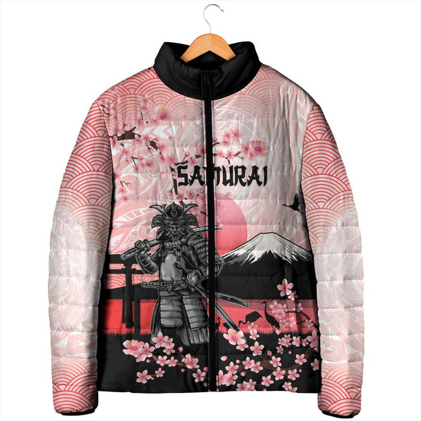 Personalised Japan Samurai Warrior Padded Jacket Japanese Cherry ...