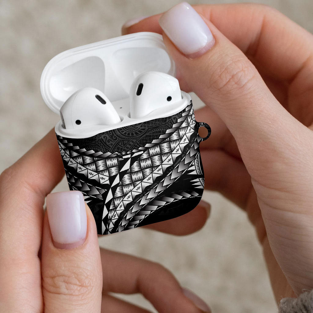 Hawaii Lauhala Tattoo AirPods Case Hawaiian Hala Leaf Weaving