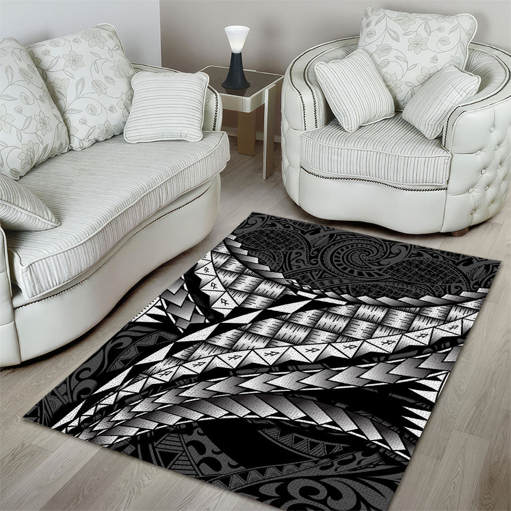 Hawaii Lauhala Tattoo Area Rug Hawaiian Hala Leaf Weaving