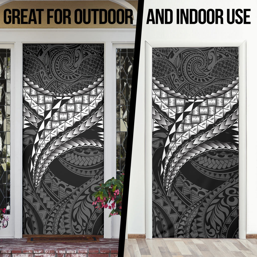 Hawaii Lauhala Tattoo Door Cover Hawaiian Hala Leaf Weaving