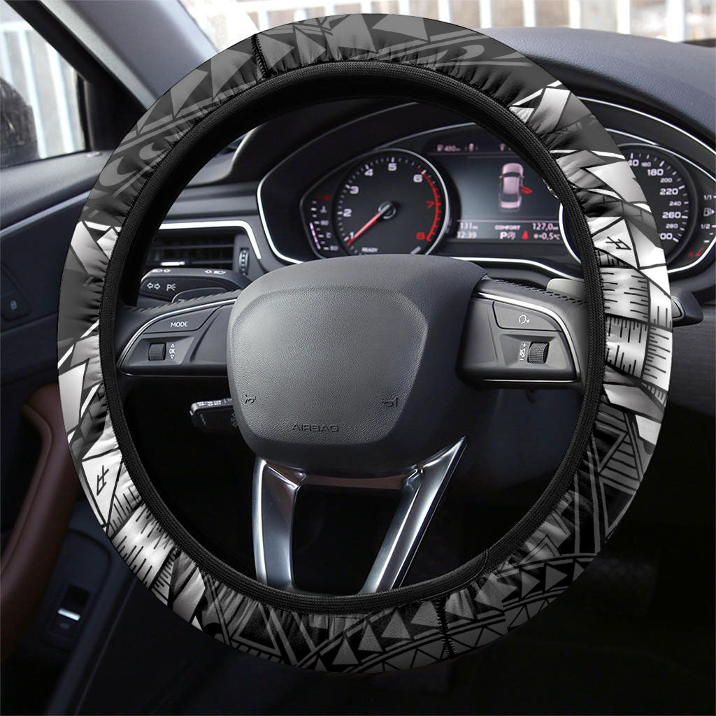 Hawaii Lauhala Tattoo Steering Wheel Cover Hawaiian Hala Leaf Weaving