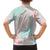 Baby Pink Gradient Polynesia Family Matching Tank Maxi Dress and Hawaiian Shirt Hawaiian Tribal Hammerhead Shark Tattoo