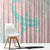 Baby Pink Gradient Polynesia Window Curtain Hawaiian Tribal Hammerhead Shark Tattoo