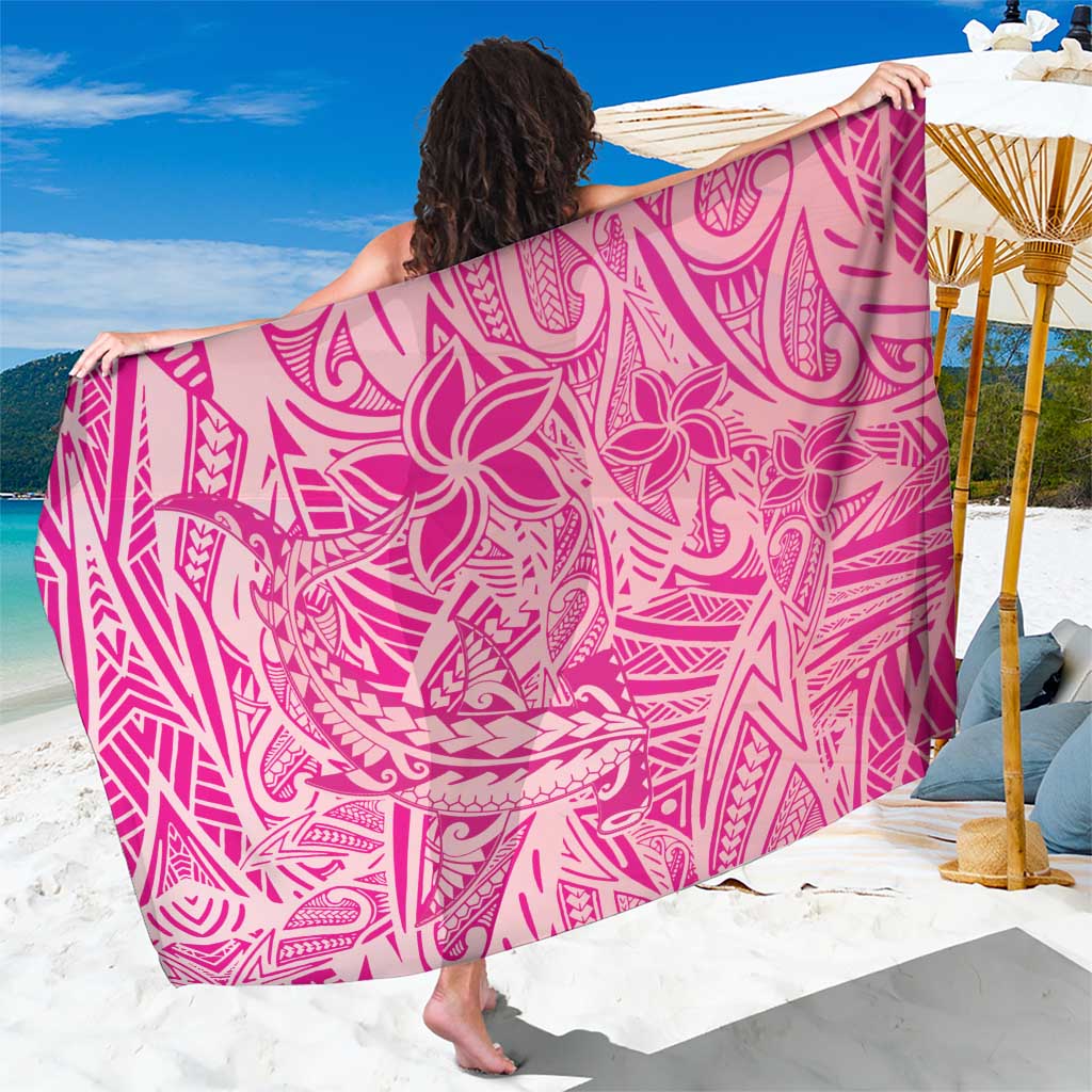 Beige Gradient Polynesia Sarong Hawaiian Tribal Hammerhead Shark Tattoo LT14 One Size 44 x 66 inches Beige - Polynesian Pride