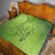 Green Gradient Polynesia Quilt Hawaiian Tribal Hammerhead Shark Tattoo