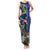 Personalized New Zealand Pukeko Christmas Family Matching Tank Maxi Dress and Hawaiian Shirt Meri Kirihimete Taniko Ponga Koru Blue - Polynesian Pride