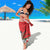Personalized New Zealand Pukeko Christmas Sarong Meri Kirihimete Taniko Ponga Koru Red - Polynesian Pride