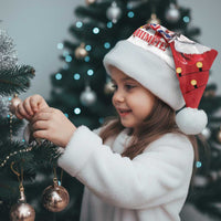 Personalized New Zealand Sheep Christmas Santa Hat Hipi Meri Kirihimete Silver Fern Xmas Tree - Polynesian Pride