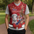 Personalized New Zealand Sheep Christmas Knitted V-Neck Vest Hipi Meri Kirihimete Silver Fern Xmas Tree - Polynesian Pride