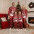 Personalized New Zealand Sheep Christmas Pajama Set Hipi Meri Kirihimete Silver Fern Xmas Tree - Polynesian Pride
