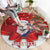 Personalized New Zealand Sheep Christmas Round Carpet Hipi Meri Kirihimete Silver Fern Xmas Tree - Polynesian Pride