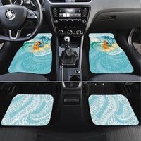 Ura Cook Islands Car Mats Kuki 'Airani Traditional Dance Tropical Vibes