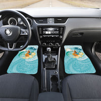 Ura Cook Islands Car Mats Kuki 'Airani Traditional Dance Tropical Vibes