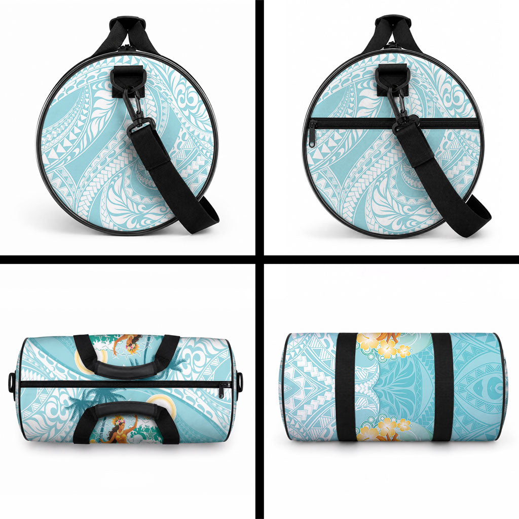 Ura Cook Islands Duffle Bag Kuki 'Airani Traditional Dance Tropical Vibes