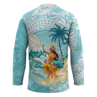 Ura Cook Islands Hockey Jersey Kuki 'Airani Traditional Dance Tropical Vibes
