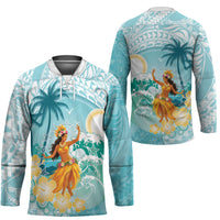 Ura Cook Islands Hockey Jersey Kuki 'Airani Traditional Dance Tropical Vibes